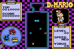 Famicom Mini 15 - Dr. Mario Screenshot 1